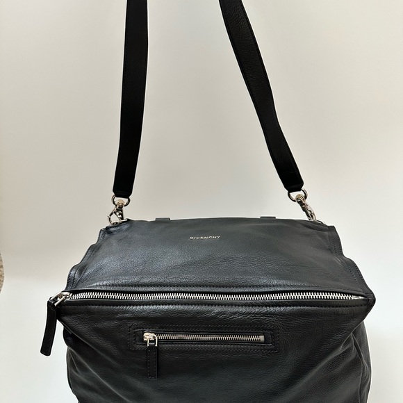 Givenchy leather Pandora Large, Black, Pre owned - Picture 4 of 11